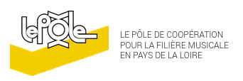 logo le Pôle de Coopération pour la filière musicale en pays de Loire
